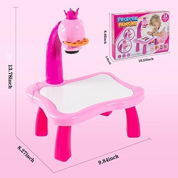 Trace & Draw with Light-Music, Smart Projector Sketcher Desk,