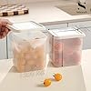 Fridge Storage Boxes (Pack of 6) Freezer & Refrigerator Organizer Containers Kitchen
